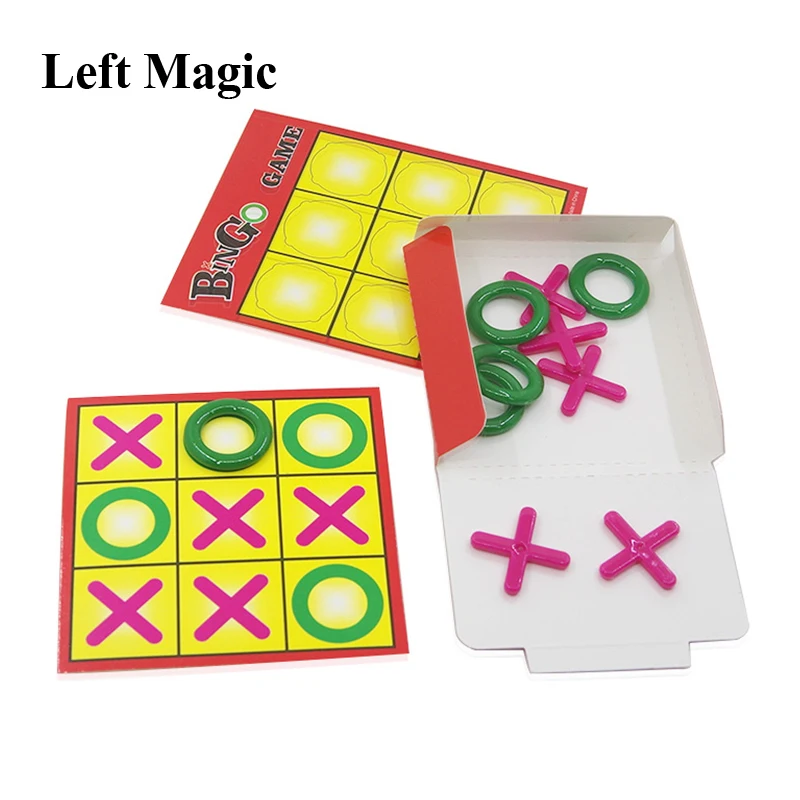 Mini Tic Tac Toe Pro By Bond Lee - Magic Tricks Card Props Mentalism Close Up Street Tool Toys Comedy | Игрушки и хобби