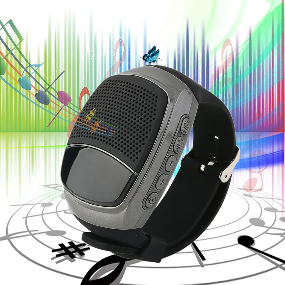 Bluetooth динамик спортивные Смарт часы B90 Hands free Вызов TF карта Воспроизведение fm