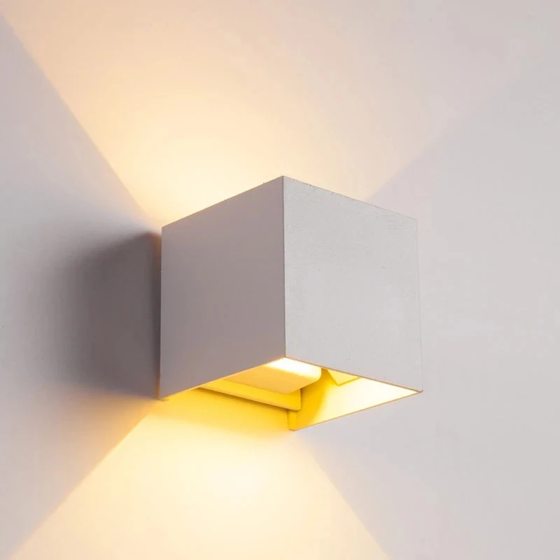 Скандинавские настенные светильники светодиодные алюминиевые наружные