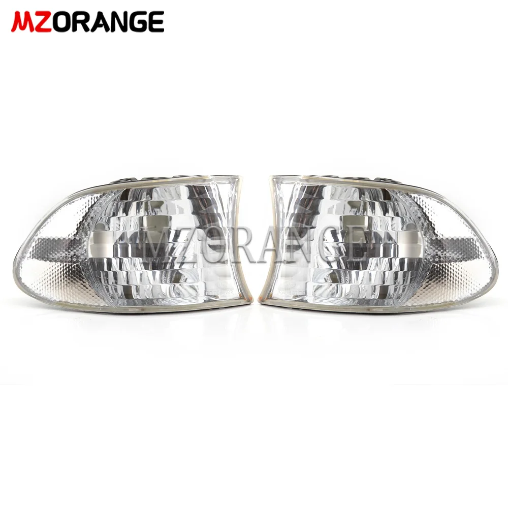 

for BMW E38 7-Series 740i 740iL 750iL 1999 2000 2001 Corner Lights Side marker Light Turn Signal Clear Lens lamp