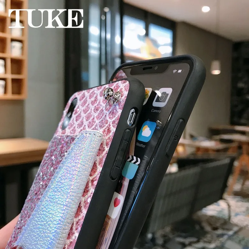 Для SamSung Galaxy A80 J2 J4 J5 J6 J7 J8 Prime J730 M10 M20 M30 чехол через плечо Core кошелек с блестками