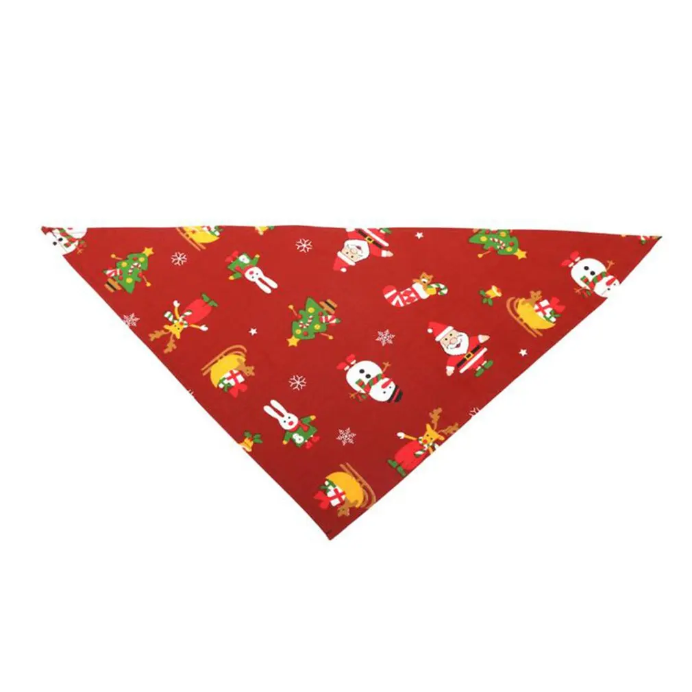 Бандана для кошек и собак нагрудники шарф ошейник регулируемый шейный платок