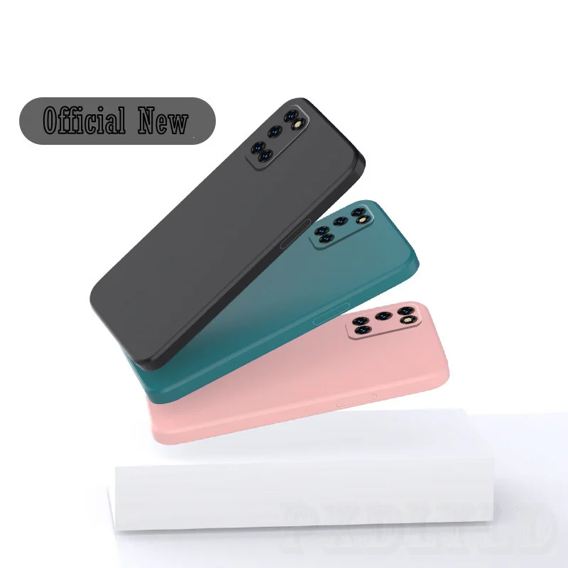 Новый квадратный силиконовый чехол для телефона Samsung Galaxy A10 A50 A30S A20S A50S A51 A71 A21S A31 A52