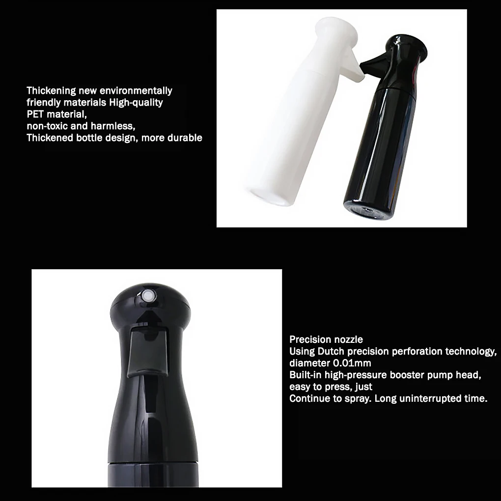 Портативный парикмахерский распылитель бутылка с распылителем для воды