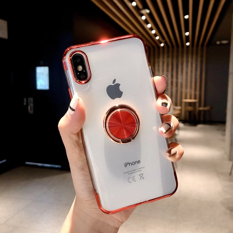 Чехол для iPhone 11 Pro Max скрытая подставка platin с автомобильным магнитным чехлом XR XS