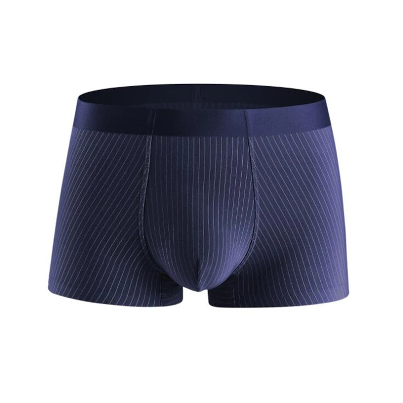 Graphene fiber striped panties modal men's boxer Soft stretch comfortble boxers 9501