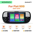 Новинка! Автомобильный мультимедийный плеер 1 Din, Android 11, для FIAT 500, радио, GPS-навигация, стерео, аудио, стерео, Carplay, Wi-Fi