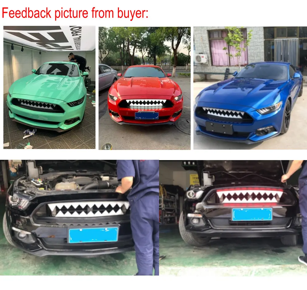 Передняя решетка для автомобиля передняя с зубцами переднего бампера