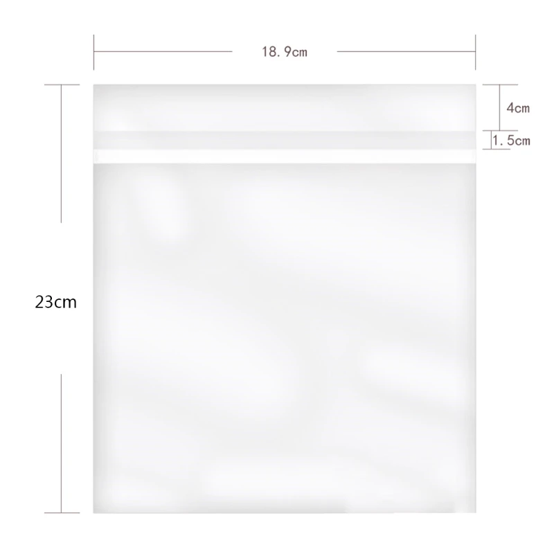 

50PCS OPP Gel Record Protective Sleeves Self Adhesive Bag For 7 Inches Vinyl Records Turntable Accessories Writable Bags 200