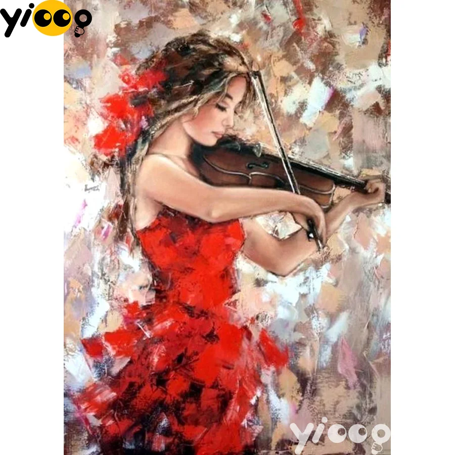 Алмазная картина сделай сам с полными квадратными/круглыми стразами для девочек