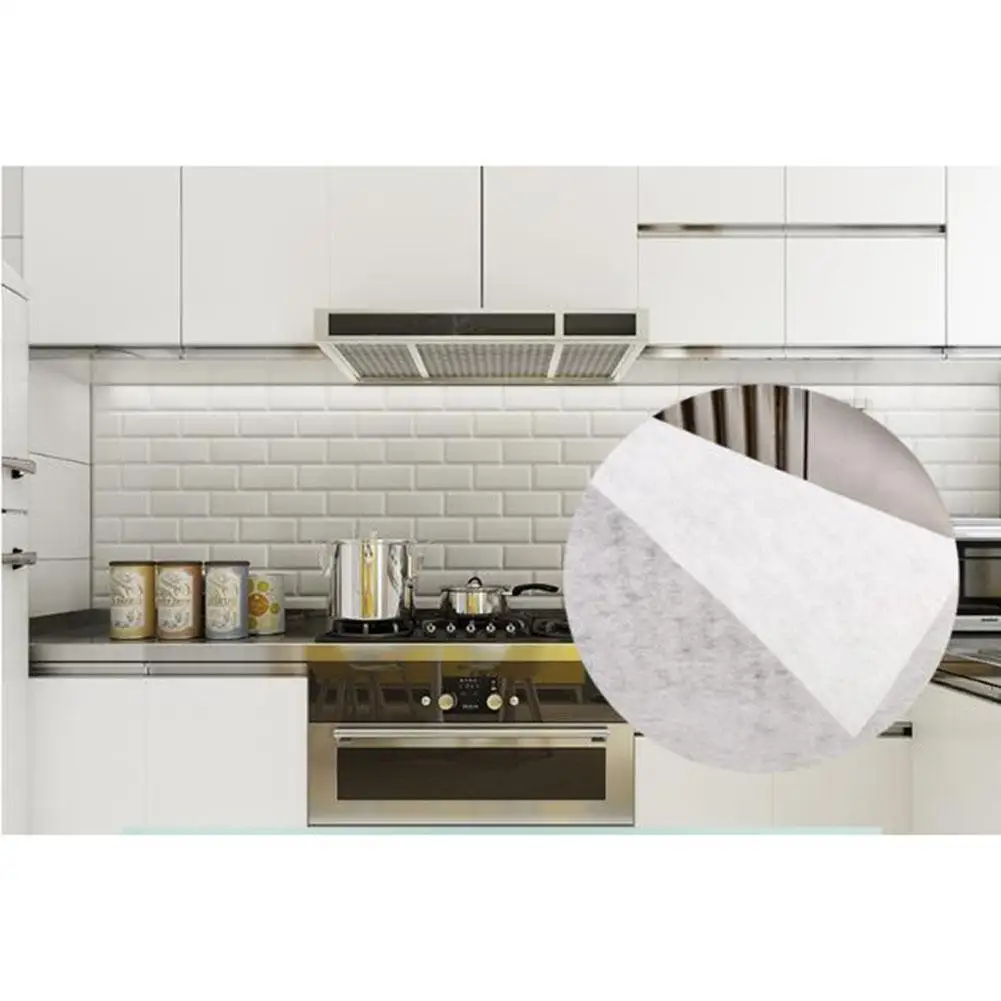 

2pcs / set Home Use Hood Oil-proof Filter Sticker Oil-absorbing Paper