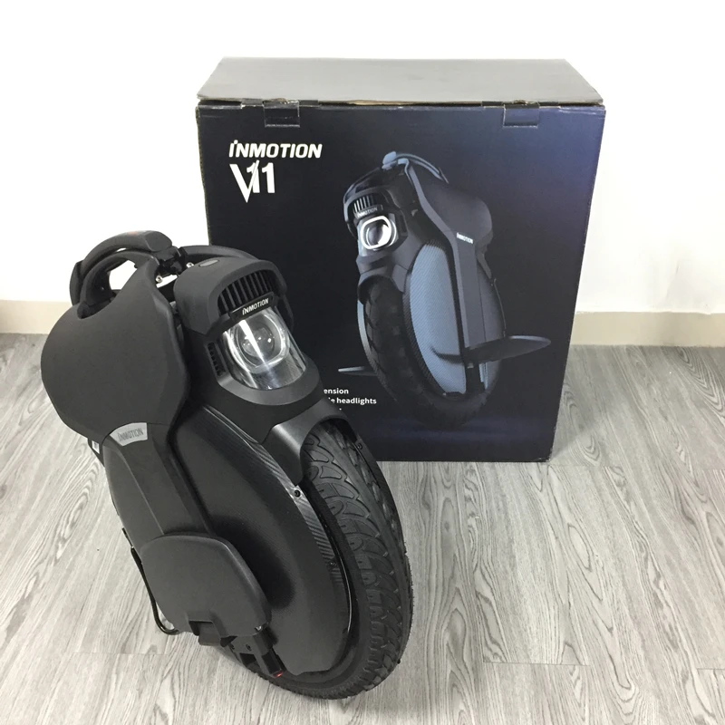 В наличии оригинал INMOTION V11 Электрический Одноколесный Самокат Баланса скутер 84 в