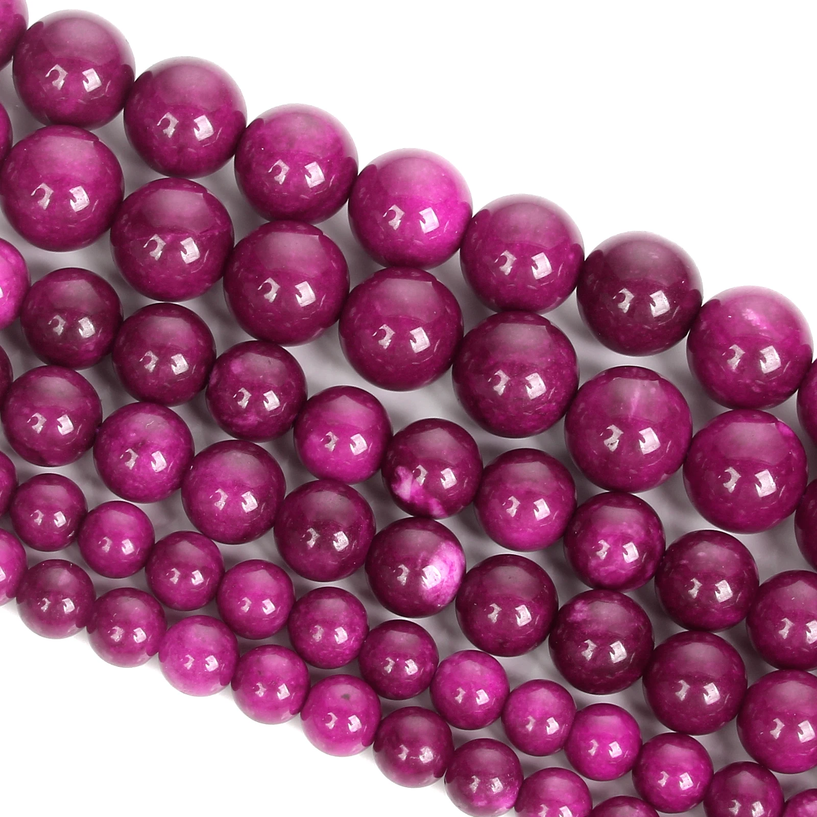 Natural Stone Beads Sugilite Round Loose For Jewelry Making DIY Bracelets Necklace Accessories 4/6/8/10/12MM |