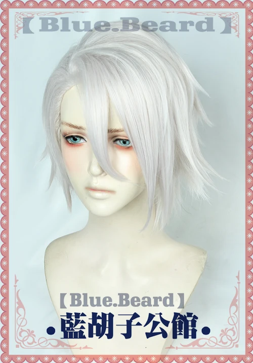 Fate Apocrypha EXTRA CCC Karna Karuna Wig Косплей термостойкие синтетические короткие белые