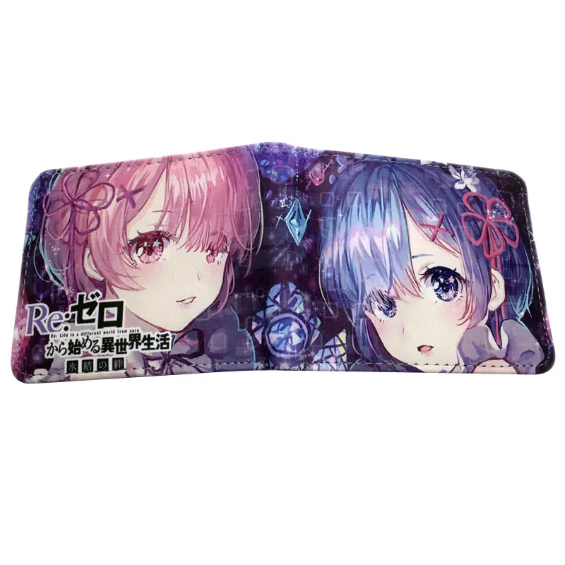 Кошелек женский аниме re zero Re Life в другом мире от кошелек с кармашком для монет