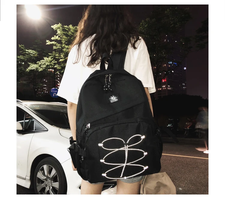 

PB3480 2020 NEW European and American street fashion trend all-match student Japanese backpack