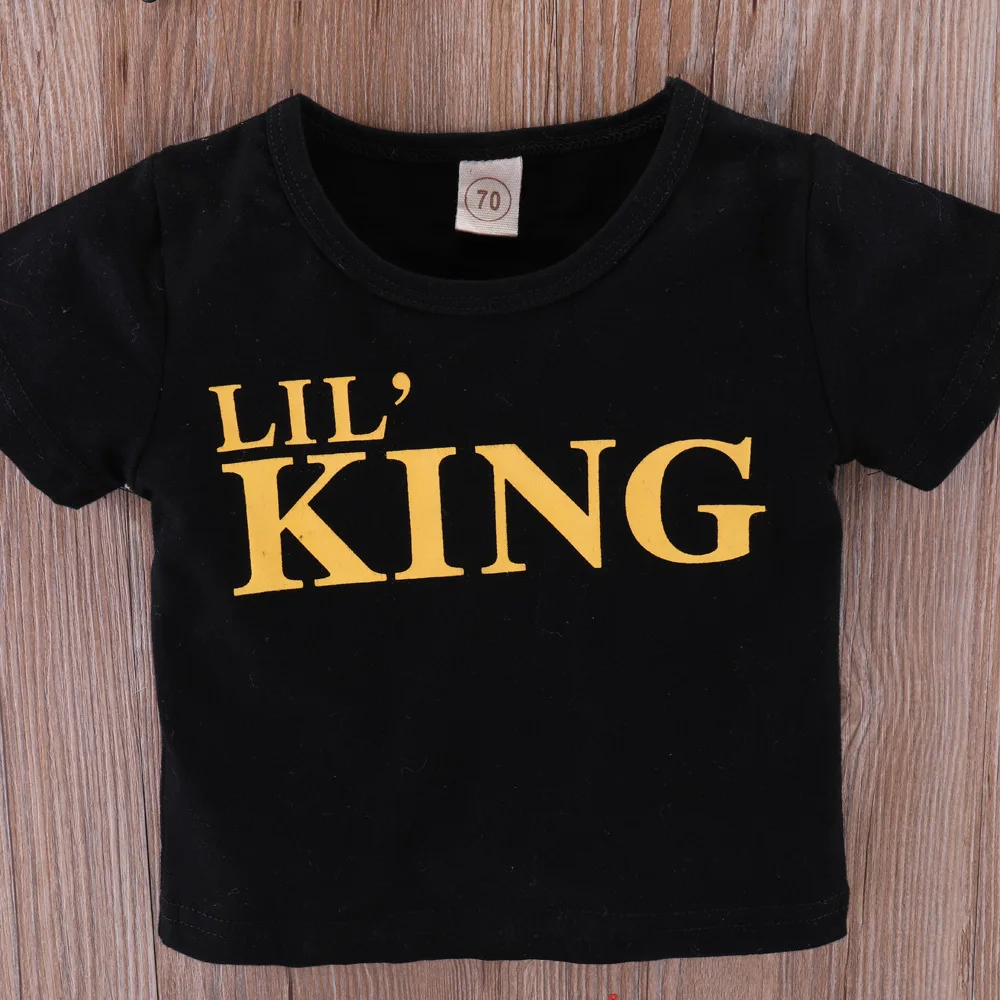 Детская одежда Одежда для маленьких мальчиков спортивный комплект футболка +