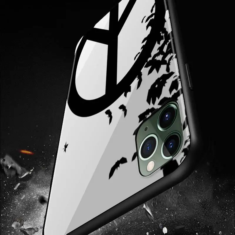 

Peace Symbol Flag Shockproof Cover For Apple iPhone 12 11 SE XS XR X 7 8 6 5 S mini Plus Pro MAX 2020 Black Phone Case