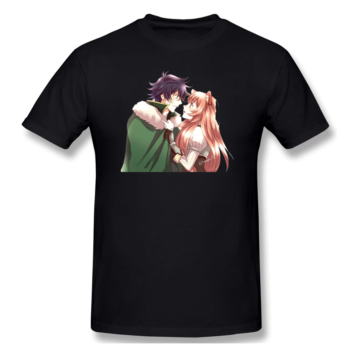 

Man Raphtalia And Naofumi Naofumis, Heroes, Manga, Shields fitness Graphic Funny T-shirts