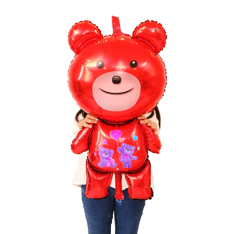 Детские различные милые вечерние украшения для дня рождения алюминиевые шары с