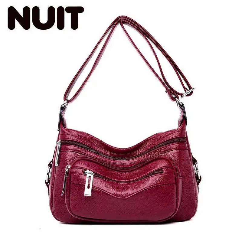Handbags Women Shoulder Bag Famous Brands Female Messenger Sac A Main Crossbody Bags For Vintage Hand Soft Travel | Багаж и сумки