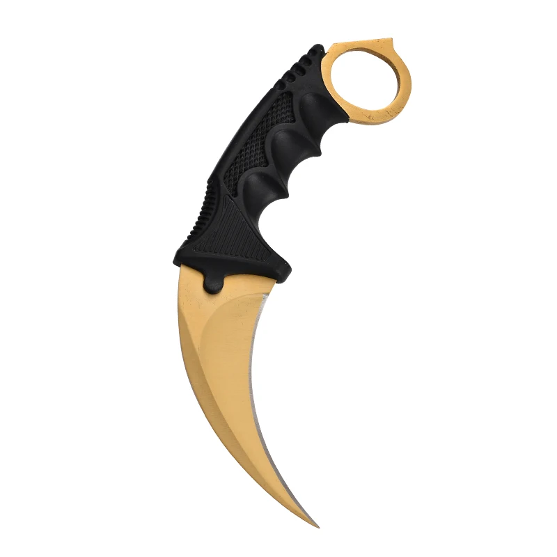 Real Counter Strike Karambit Knife Fixed Blade Lore Sheath Tiger Tooth Rainbow Tactical Survival Tool Hunting Knifes | Инструменты