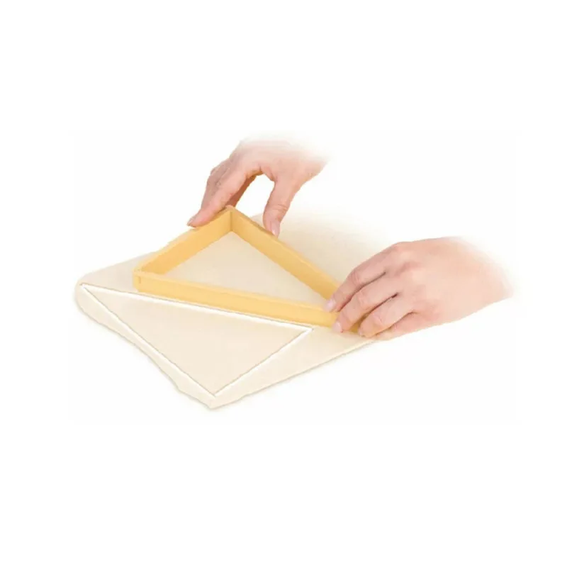 Пластиковый круассант для хлеба теста сегментации печенья штамповки посуда