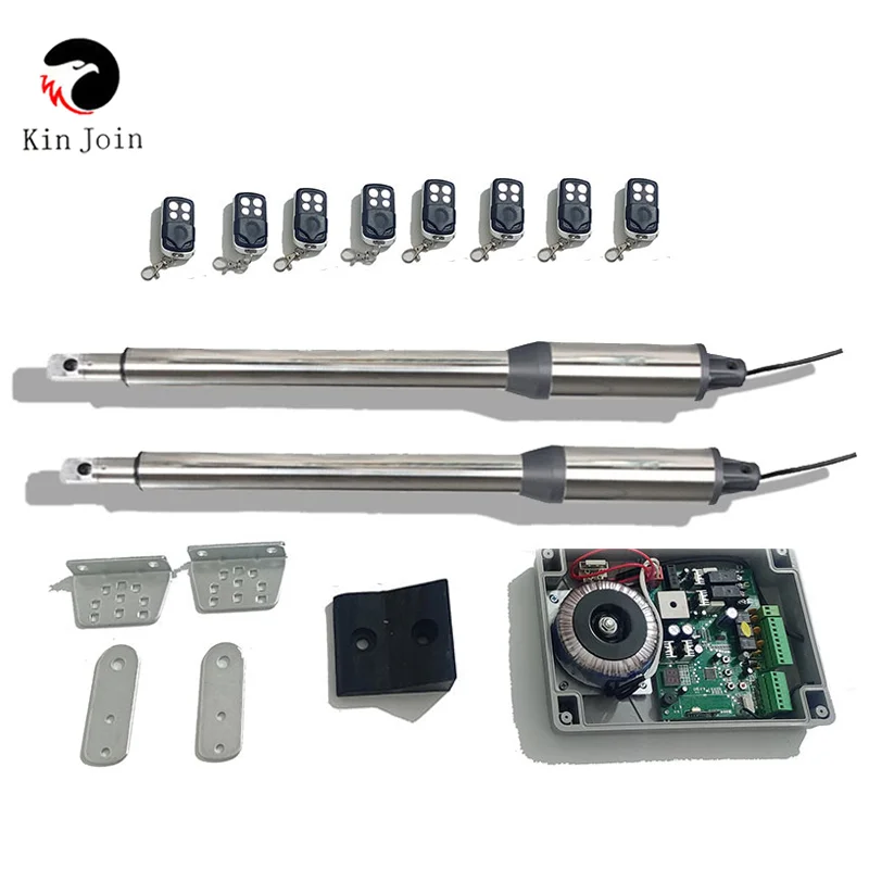 

KinJoin Newest Wifi Control 300kgs Engine Motor System Automatic Swing Gate Opener AC220V Electric Linear Actuator