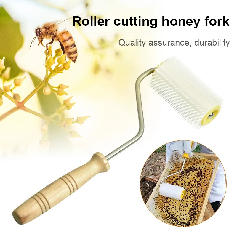 

Plastic White Needle Roller Honey Extracting Tool 32cm Uncapping Fork Can Be Disassemble Herramientas Dropshipping-V12
