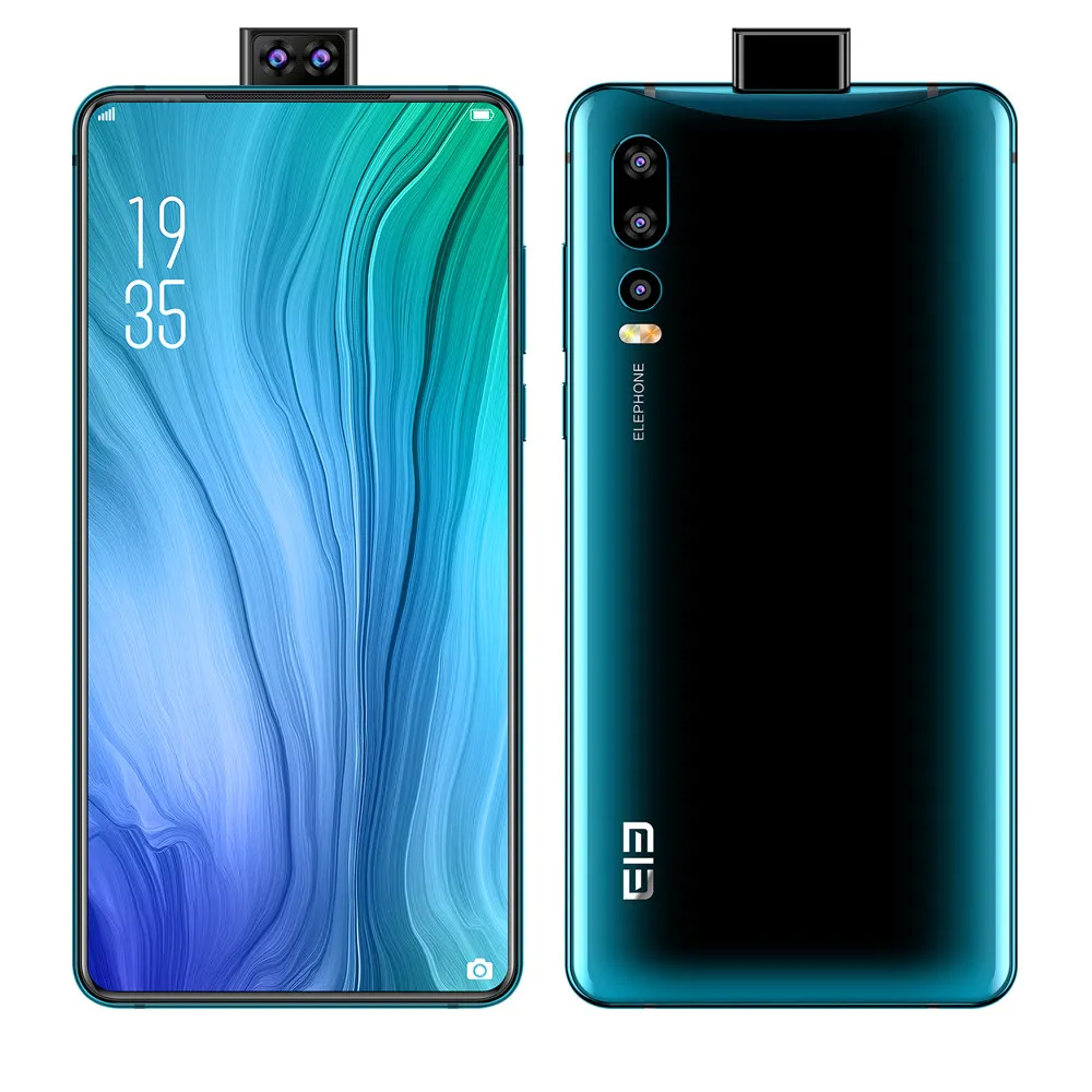 Elephone U2 4G LTE Смартфон Android 9 0 MT6771T 6 26 дюймов FHD + экран 16 МП всплывающая камера для