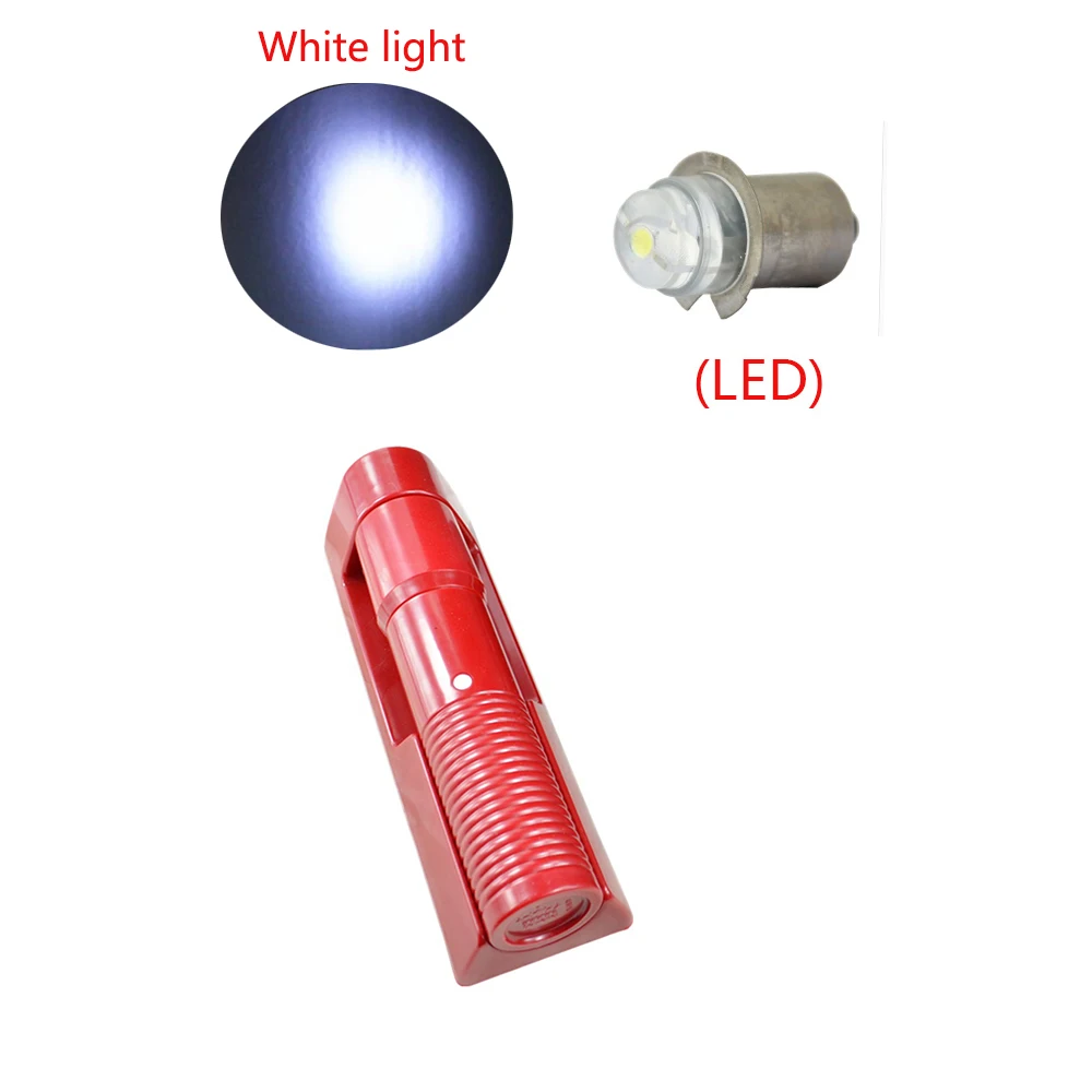 LED bulb Настенные светодиодные фонари для гостинной Led taschenlampe Криптон лампа 2D батарея отель аварийный фонарь для гостиничного номера - Испускаемый цвет: LED bulb