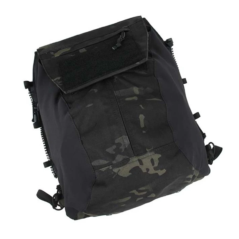 Multicam Black TMC Мультикам военный тактический жилет для страйкбола сумка-мешок на молнии молния панель Back Pack NG Ver - Цвет: Multicam Black