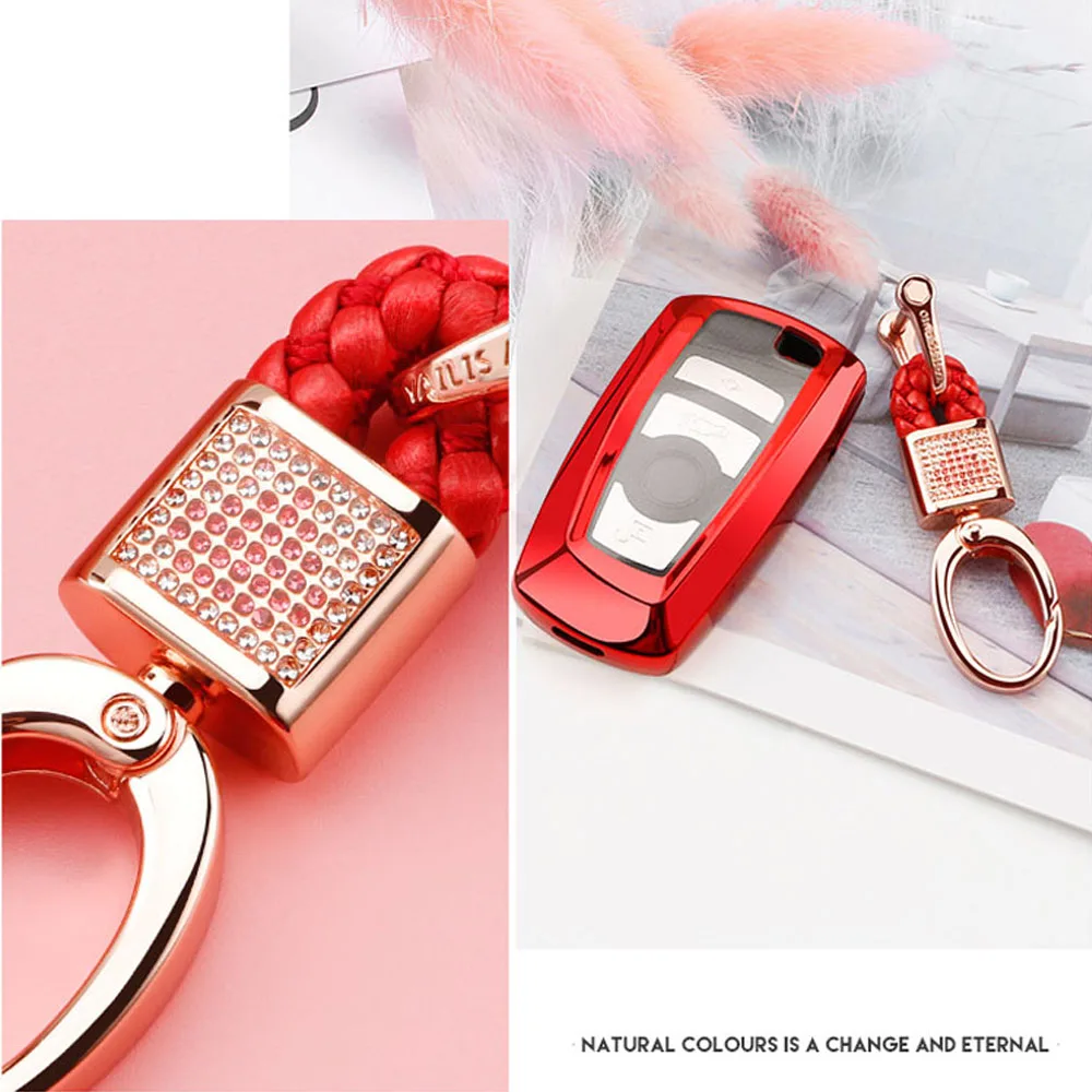 

Fashion TPU Car Remote Key Case Cover For BMW 520 525 F30 F10 F18 118i 320i 1 3 5 7 Series X3 X4 M3 M4 M5 Shell Accessories
