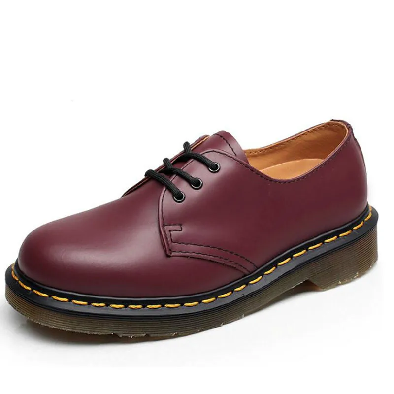 2019 короткие кожаные ботинки 1461 женская обувь Ботинки martin женские зимние