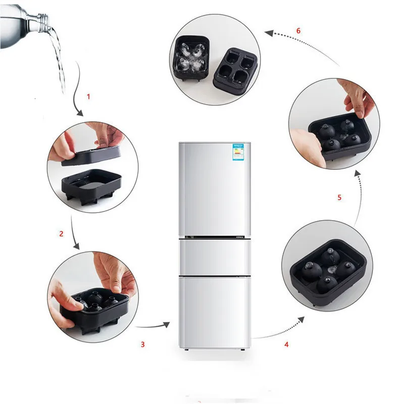 Форма льда в форме черепа поднос для пудинга 3D силиконовая форма сделай сам