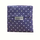 Складная переработанная женская сумка-тоут с цветочным рисунком, фруктами, овощами, высококачественные полосатые сумки