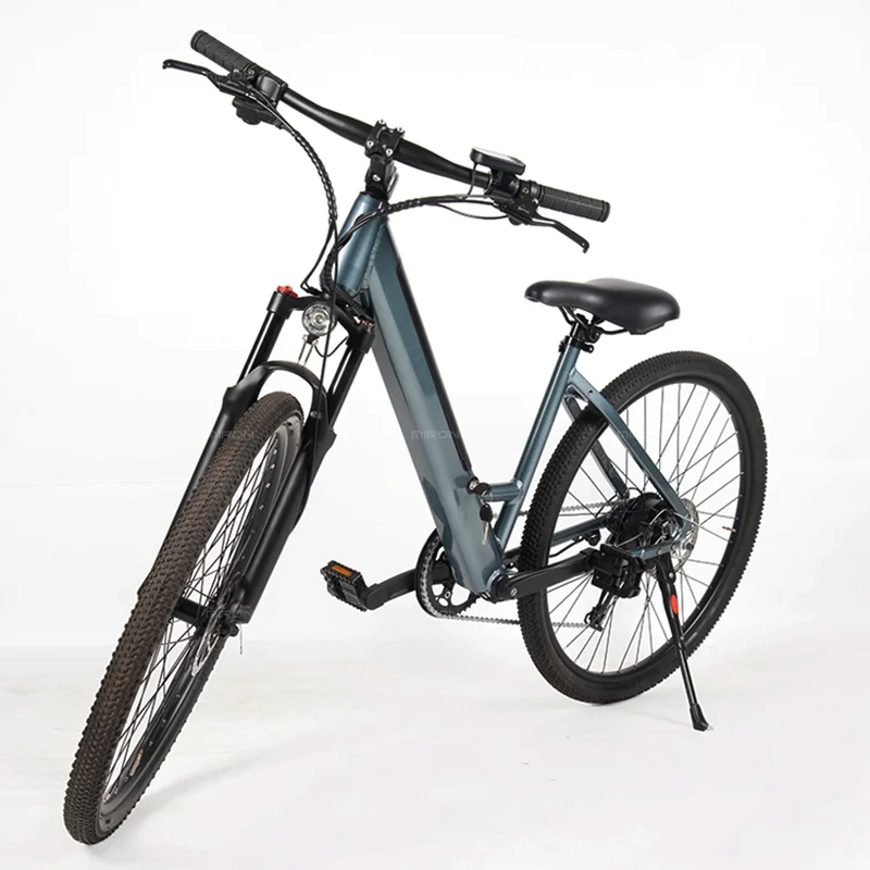 

New 48V350W 27.5 Inch Variable Speed Electric Folding Mountain Snow City Bike E-bike Motor Frame Power Bicycle Double Suspension