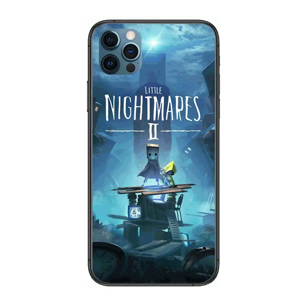 

Little Nightmare Game Style Phone Case cover For iphone 12 pro max 11 8 7 6 s XR PLUS X XS SE 2020 mini black cell shell
