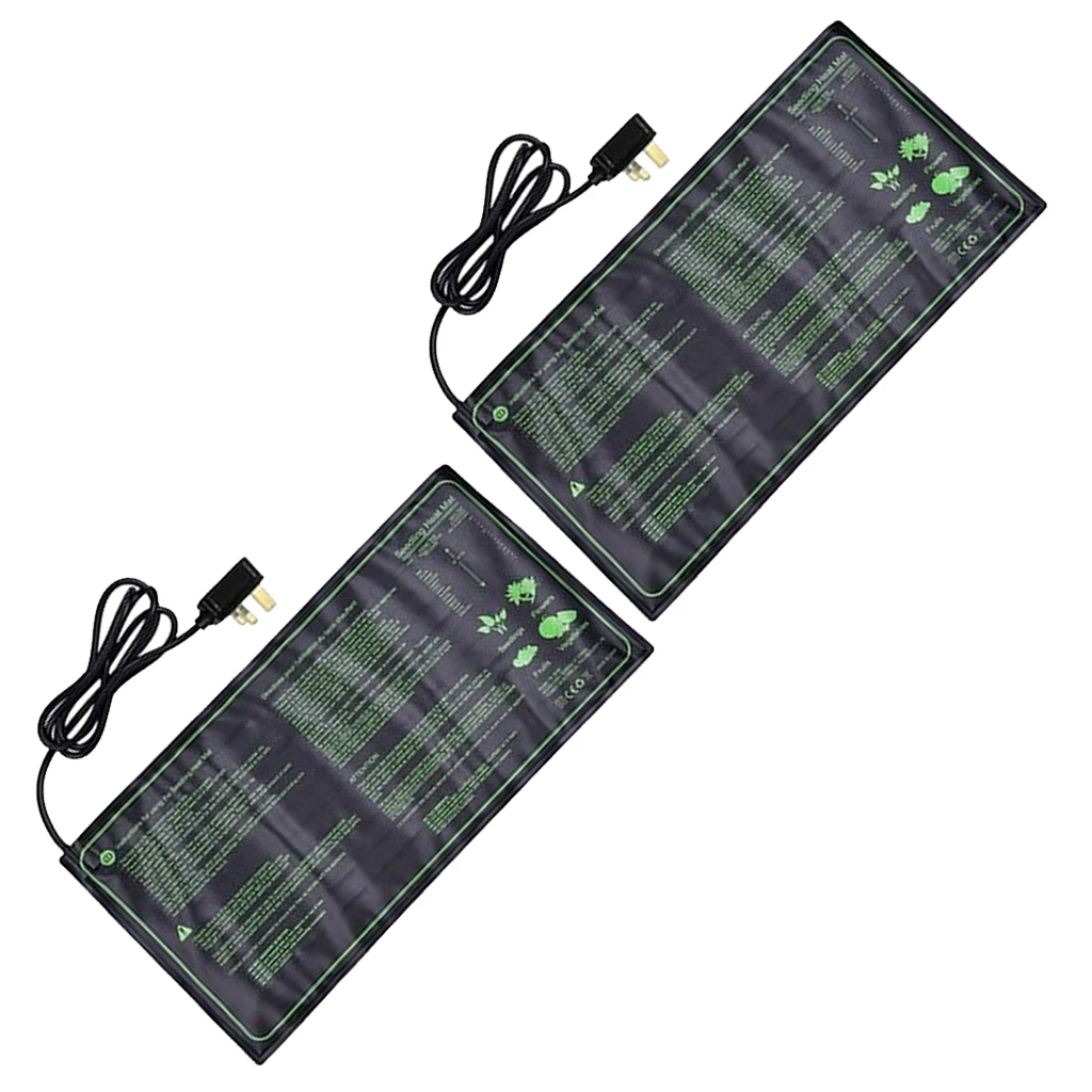 

2pcs MET Certified Seedling Heat Mat Seedfactor Waterproof Germination Tool