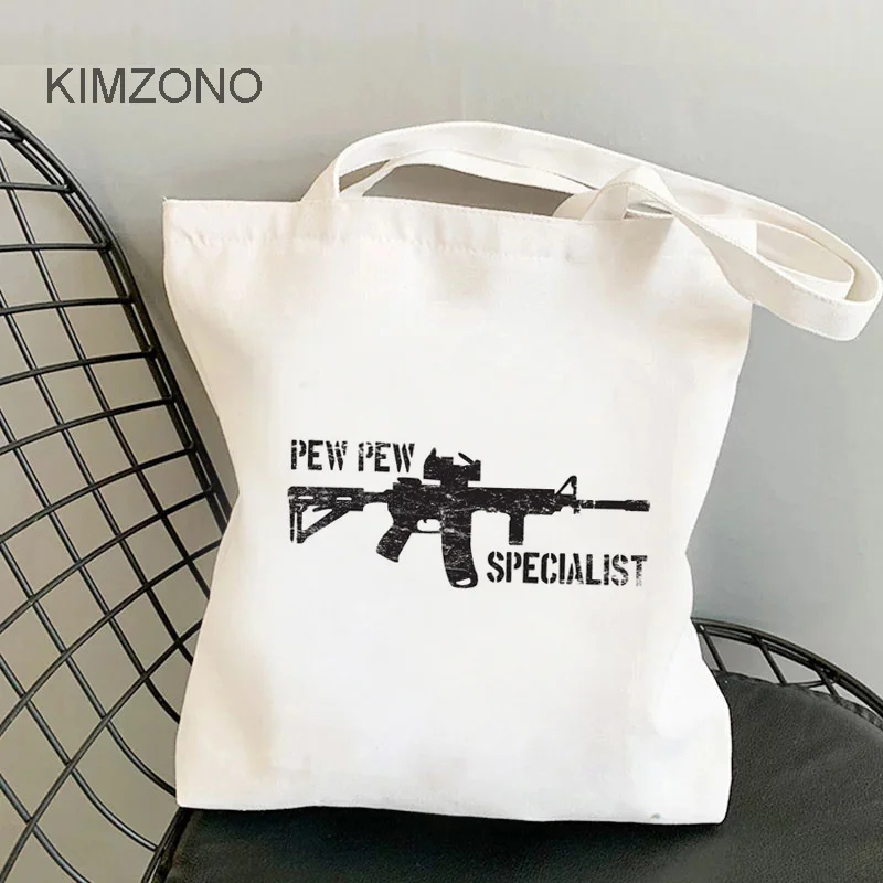 

Pew Pew Madafakas shopping bag bolso grocery shopper eco bolsas de tela bag sac cabas string reciclaje cabas