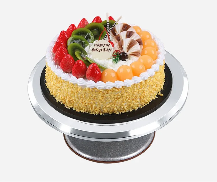 Вращающаяся подставка для торта сделай сам из алюминиевого сплава декоративная