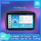 Android 11 IPS экран DSP автомобильный радиоприемник с навигацией GPS мультимедийный плеер для Mercedes SL R230 SL350 SL500 SL55 SL600 SL65 2001-2007