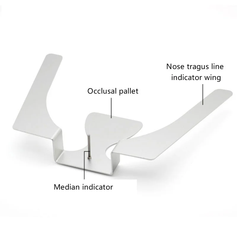 Стоматологическая Ортодонтическая 3D Occlusal Maxillary Casting Jaw Fox плоская тарелка Полный