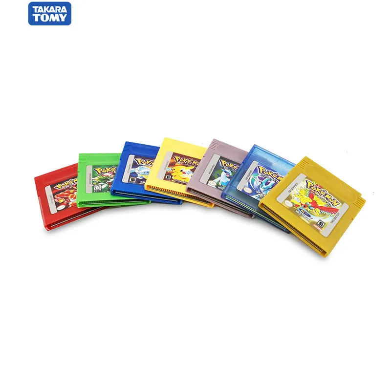 16-битная картридж для видеоигр TAKARA TOMY Pokemon Классическая игра коллекция красочных