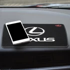 12x Автомобильный нескользящий коврик с логотипом, держатель телефона, нескользящий коврик для Lexus RX 300 IS 250 300 GX 400 460 UX 200 NX LX GS ES, автомобильные аксессуары