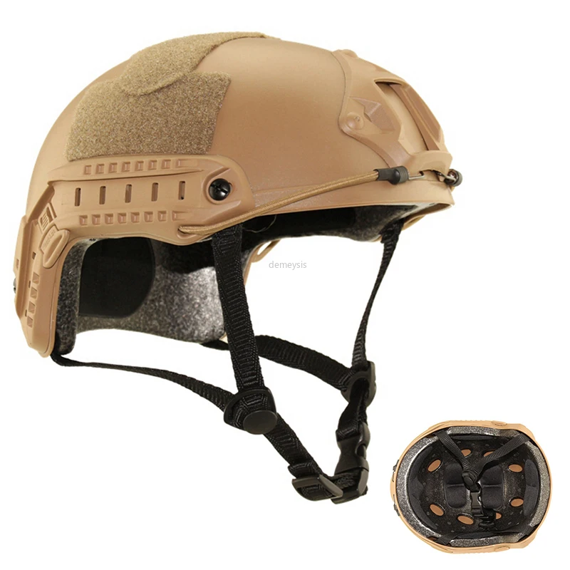 

Тактический шлем Mlitary Охота Стрельба Пейнтбол легкий страйкбол шлем обучение альпинизму Пешие прогулки Cs Wargame быстрые шлемы