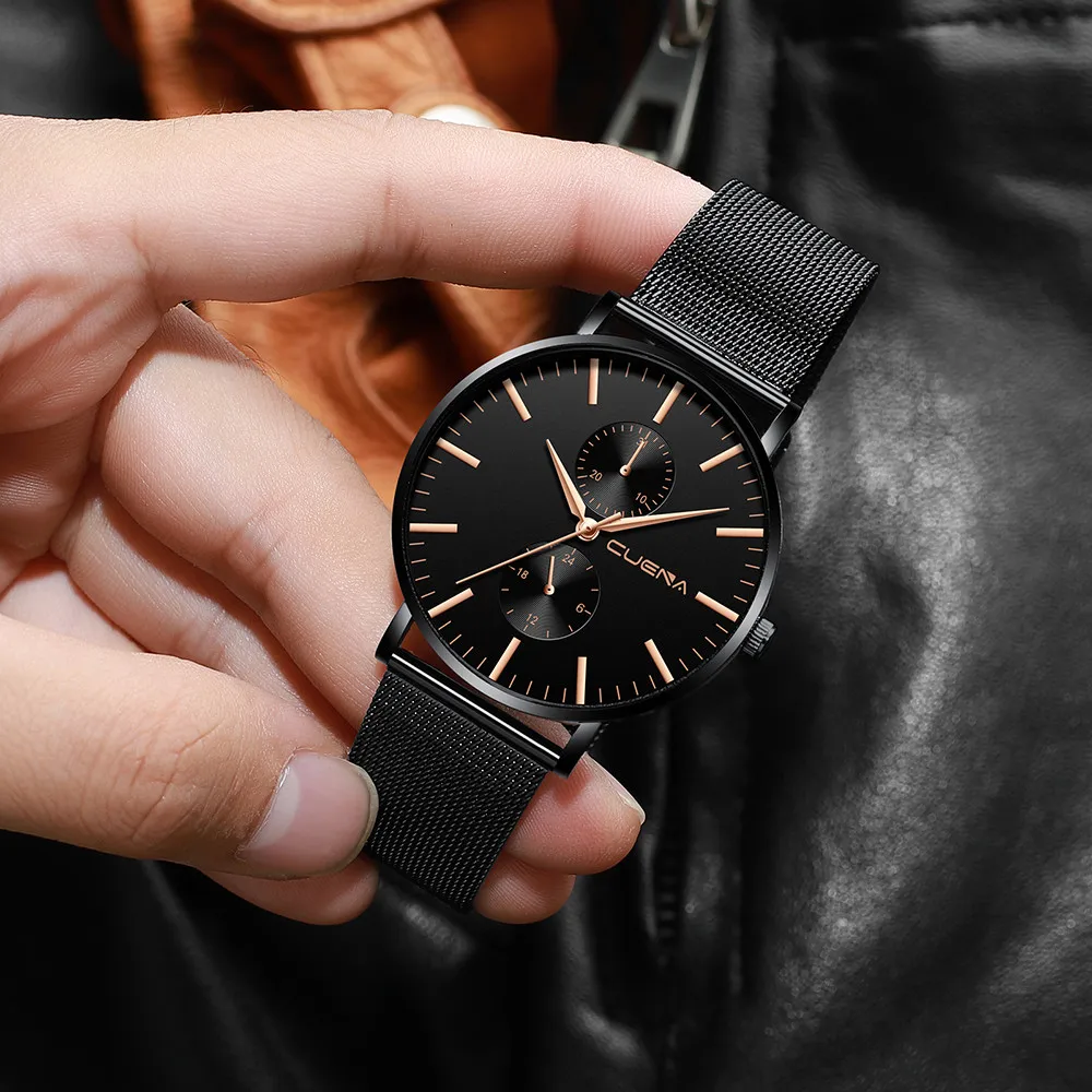 2020 reloj hombre новые мужские кварцевые часы люксового бренда из нержавеющей стали на