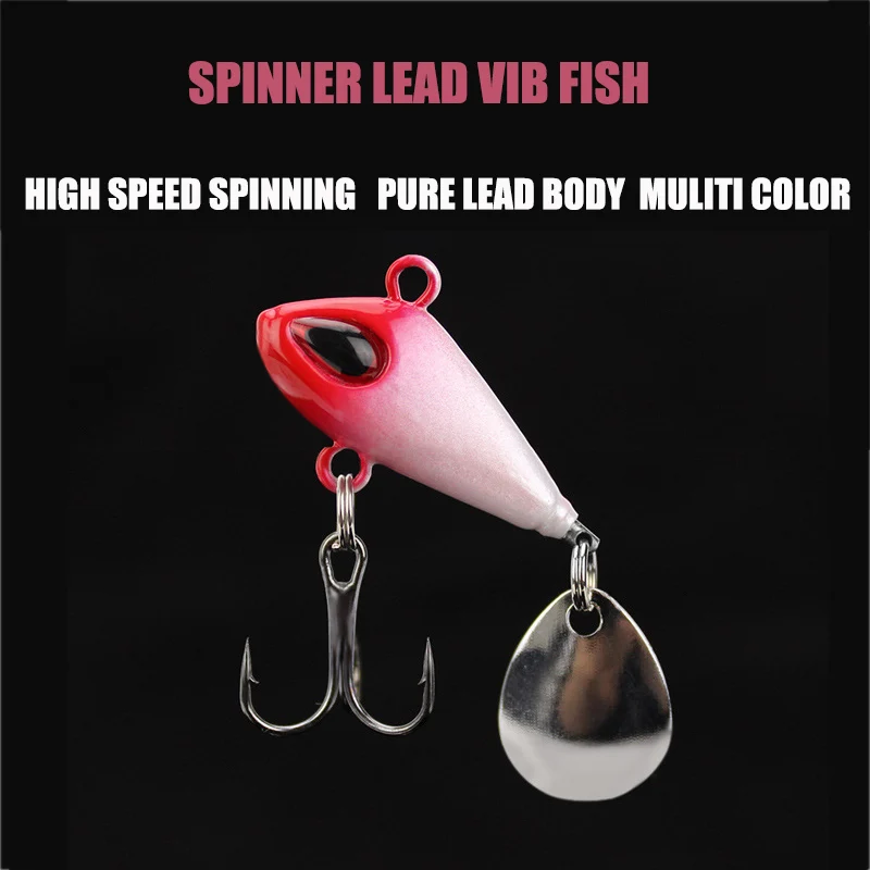 5 шт. набор металлическая Спиннер рыболовная приманка погремушки виброхвост для