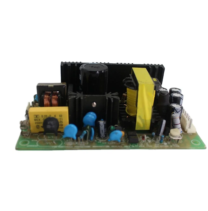 Блок питания с открытым корпусом импульсный источник 65 Вт одним выходом 15/24/65