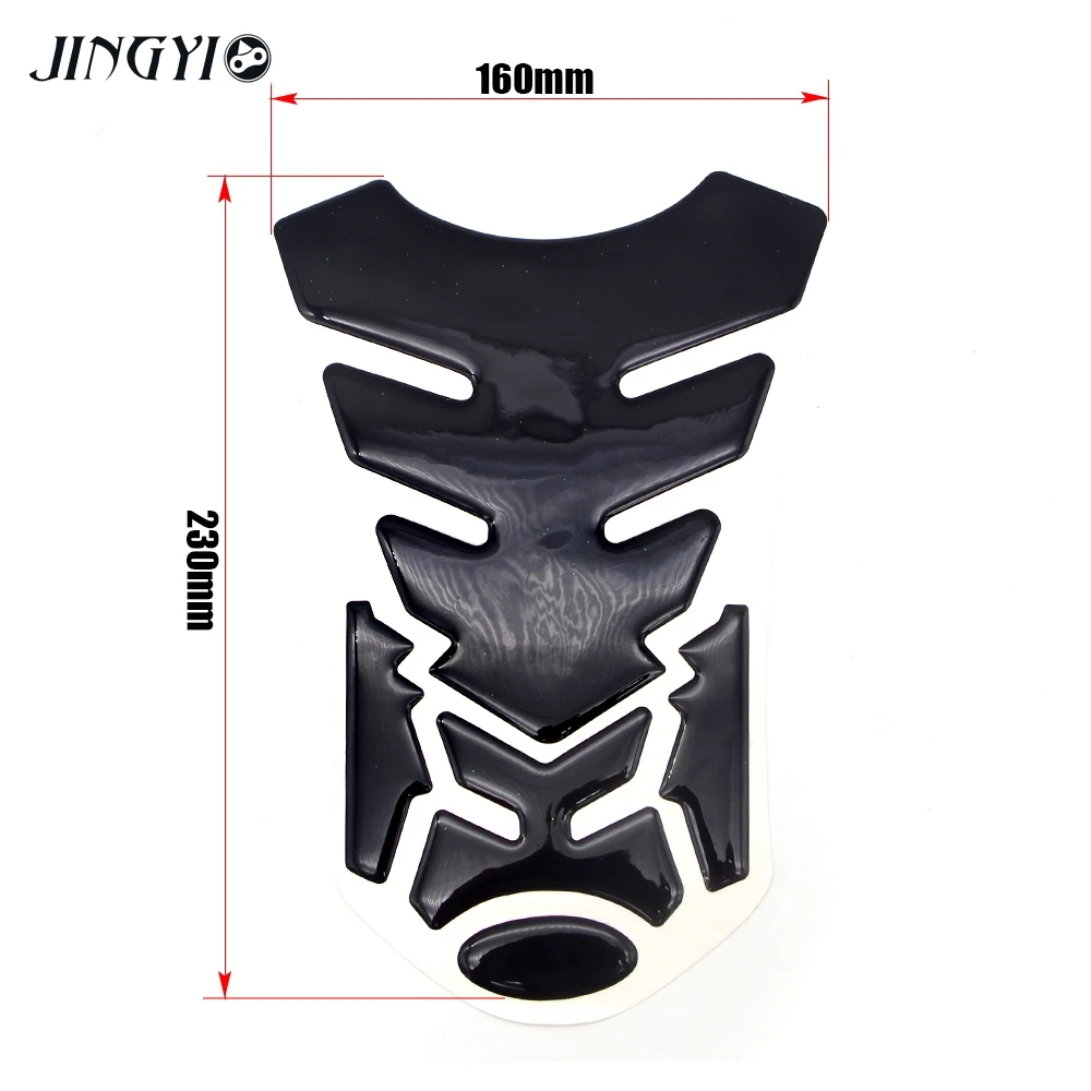 Новая 3D наклейка на мотоцикл с газовым топливным баком Защитная Наклейка для